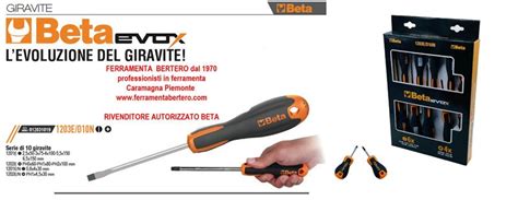 Set Giraviti Giravite Beta Serie D N Taglio