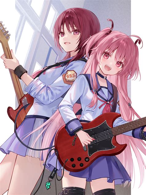 Fukahire Sanba Angel Beats Iwasawa Masami Yoshioka Yui Garter Guitar