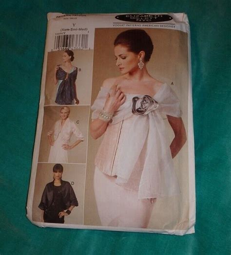 VOGUE PATTERN 8694 MISSES JACKETS WRAPS SIZES XS S M UNCUT