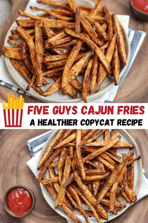 Copycat Five Guys Cajun Fries Recipe Air Fryer Or Oven