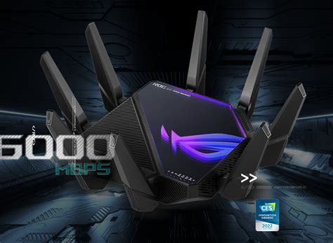 Router Gaming Wireless Asus Rog Rapture Gt Axe16000 Axe16000 Quad