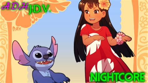 Lilo Stitch He Mele No Lilo Nightcore Youtube