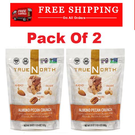 True North Almond Pecan Crunch 20 Oz Pack Of 2 Ebay