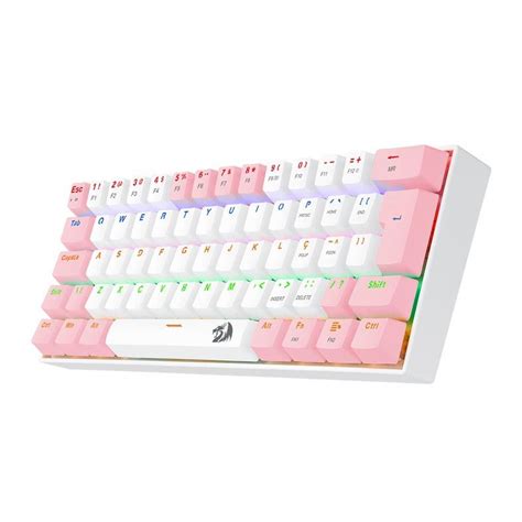 Teclado Mecanico Gamer Redragon Lakshmi Rainbow Abnt Switch Brown