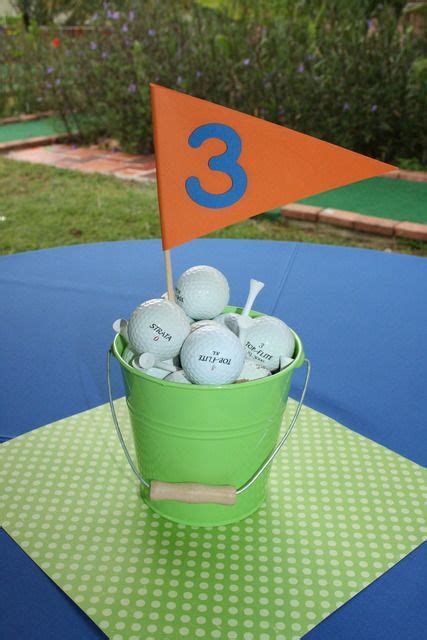 Golf Birthday Party Ideas Photo 16 Of 21 Golf Birthday Party Golf Birthday Golf Theme Party