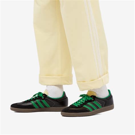 Adidas Wales Bonner Samba Black, Cream White & Green | END. (FR)