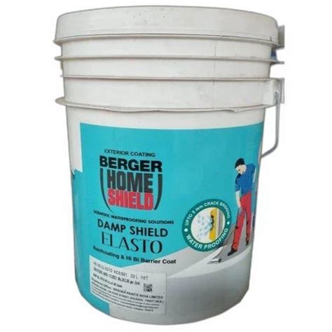 Berger Home Shield Dampstop Synthetic Waterproof Solution 20 Ltr At Rs