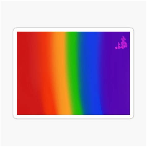 Gay Pride Flag Sticker For Sale By Nitalove1231 Redbubble