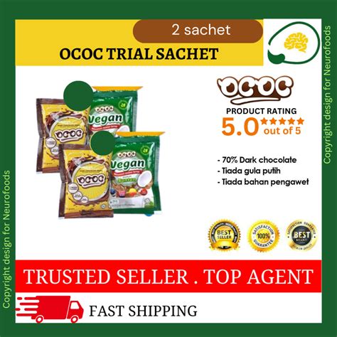 Ococ Trial Pack Coco Ococ Vegan Ococ Sachet Baby Junior Sachet Ococ