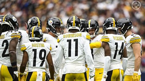 The Steelers Focal Points In Road Game With Rams Steel City