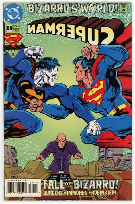 Superman 88 Nm 92 Dc 1994 Modern Age Dan Jurgens Bizarro Lex Luthor