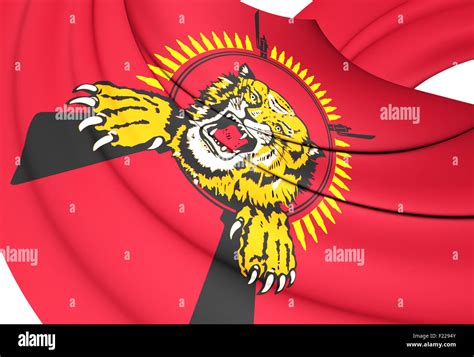 Flag of Tamil Eelam. Close Up Stock Photo - Alamy