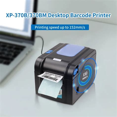 Xprinter XP 370B XP 370BM USB 3inch Impresora Portatil Bluetooth