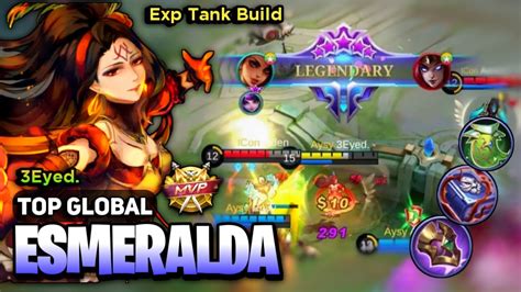 Esmeralda EXP Lane Tank Build Esmeralda Best Build Top Global By