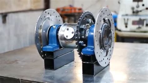 How To Make Chain Drive Differential Youtube