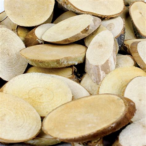 Branch Offcuts Oval 250g Pack Natural Christmas Craft