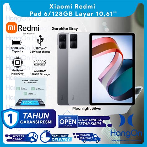 Jual Xiaomi Redmi Pad Gb Layar K Garansi Resmi Shopee