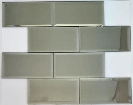 Pastilha De Vidro Com Espelho - PASTILHA DE VIDRO ESPELHO MBM04 - MIRROR BRICK OFF WHITE 37,6x30,5cm ...