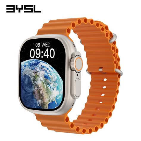 Bysl W Ultra Pro Max Smartwatch Para Homens Esportes Gps Chamada