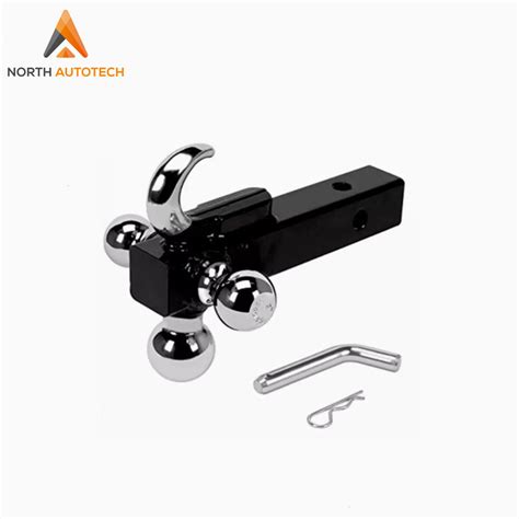 Multi Ball Trailer Hitch Ball Mount With 1 7 8 2 2 5 16 Inch Balls