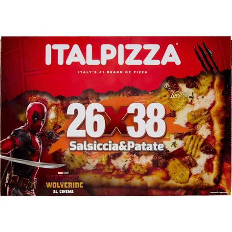 Pizza Salsiccia E Patate 26x38 ITALPIZZA 570 G Coop Shop