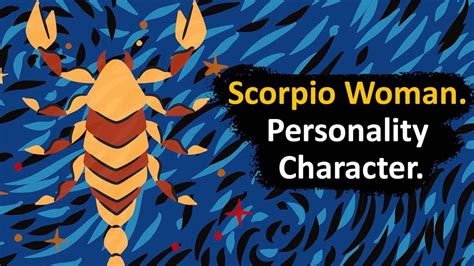 Scorpio Woman Personality Character Traits Youtube