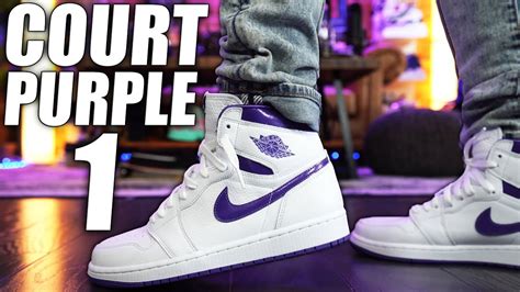 Air Jordan Court Purple Metallic Purple Review And On Foot