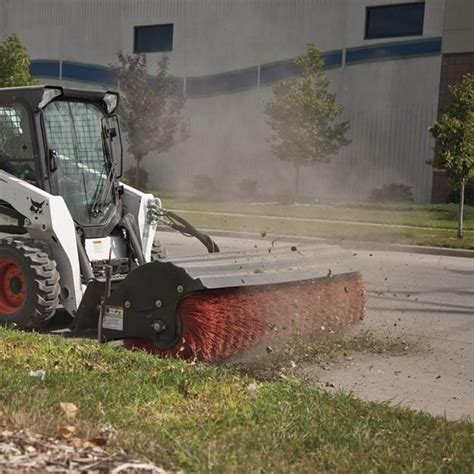 Sweeping Machine Angle Broom Bobcat