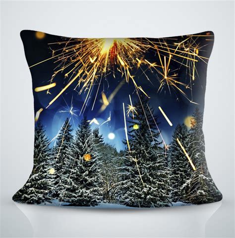 Декоративная подушка Сирень ПШГБ012-18764, 40x40 см, цвет синий ️ ...