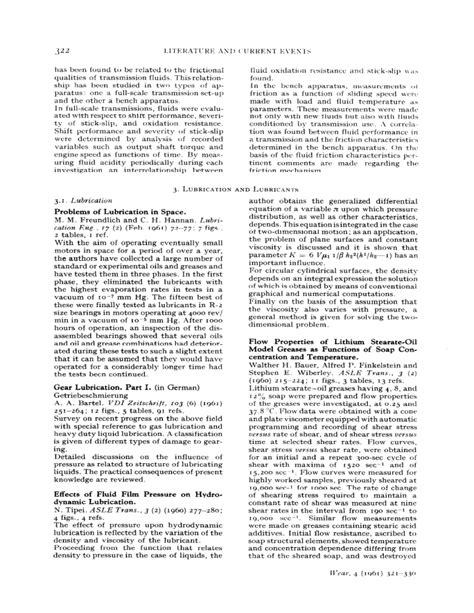 Effects Of Fluid Film Pressure On Hydrodynamic Lubrication 1961