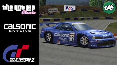 The Hot Lap Classic Remastered 1999 Nissan Skyline Calsonic GT R GT