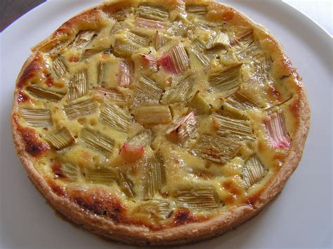 Les Gourmandises De Lydie Tarte à La Rhubarbe