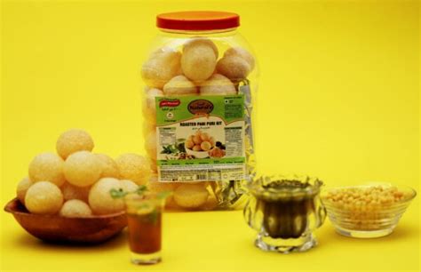 Roasted Pani Puri Kit Jar Naturals Bite