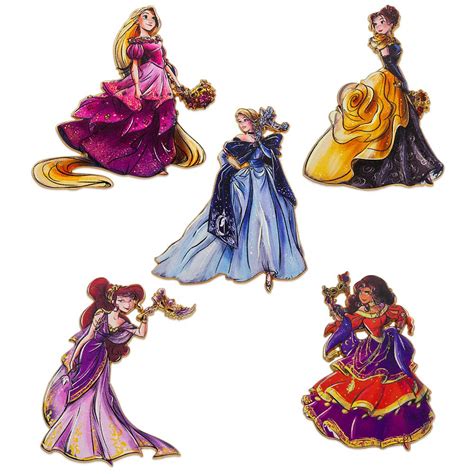 Disney Designer Collection Midnight Masquerade Pin Set 1 Limited