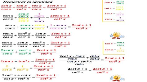 Sen X Cos X Tan X Cot X Sec X Csc X Cot X Cot X Youtube