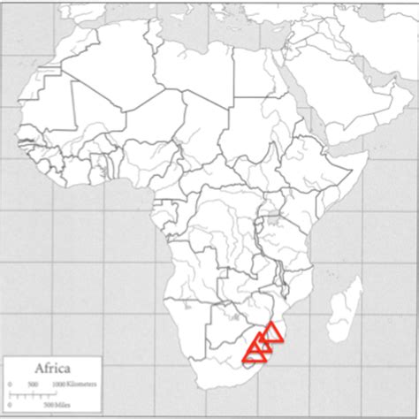 Landforms Of Africa Flashcards Quizlet