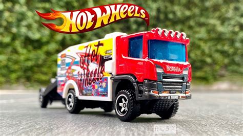 Hot Wheels Scania Rally Truck Youtube