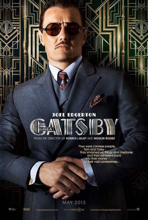 The Great Gatsby Poster with Joel Edgerton as Tom Buchanan