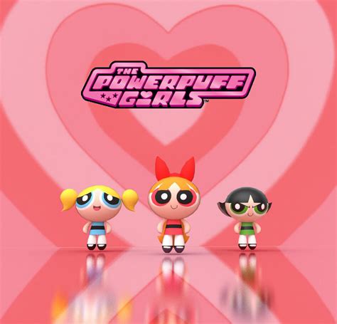 Artstation Powerpuff Girls 3d Model