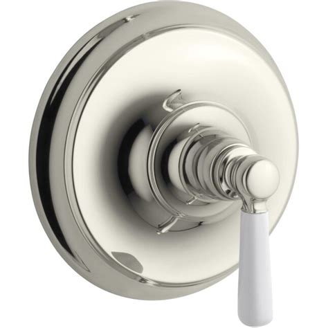 Kohler Vibrant Polished Nickel Lever Shower Handle At