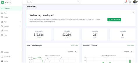 Create A Innovative Php Admin Dashboard With Bootstrap Edition