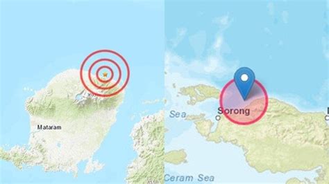 Gempa Terkini Sore Ini Senin Maret Guncangan Di Laut Berikut