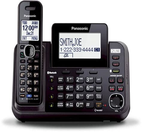 Panasonic PA-KX-TG9541 Cordless Landline Phone with Answering Machine ...