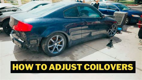 How To Adjust Coilovers Youtube