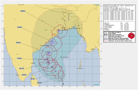 Cyclone Fani 2019 April Track – The Blog on alanarnette.com