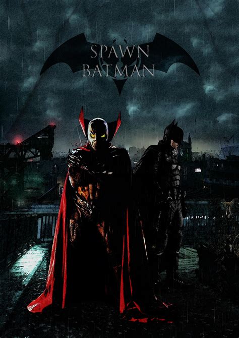 Spawn - Batman - Poster by lagrie on DeviantArt