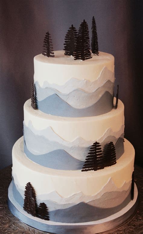 Beautiful And Delicious Wedding Cakes In Ct Mountain Wedding Cake