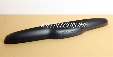 Boot Handle Cover Fiat Abarth Tailgate Bootlid Non Us