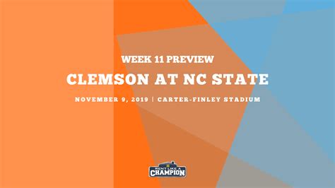 Clemson At Nc State Preview Keys To The Game And Predictions