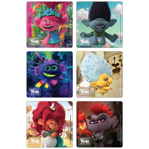 Trolls 2: World Tour Stickers